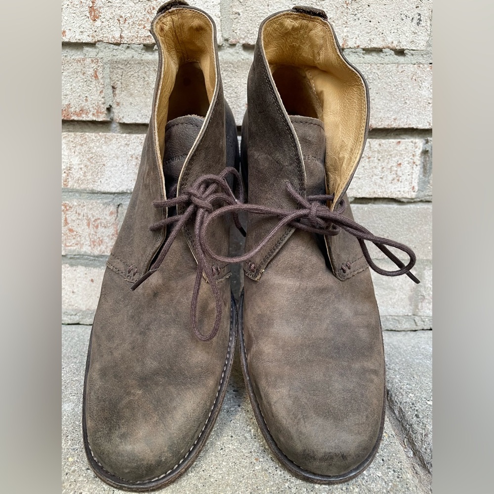 Frye Phillip Chukka Boots | Men’s 9.5 | Brown Gray